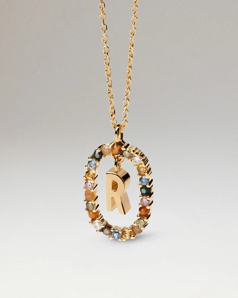 Letter R Necklace