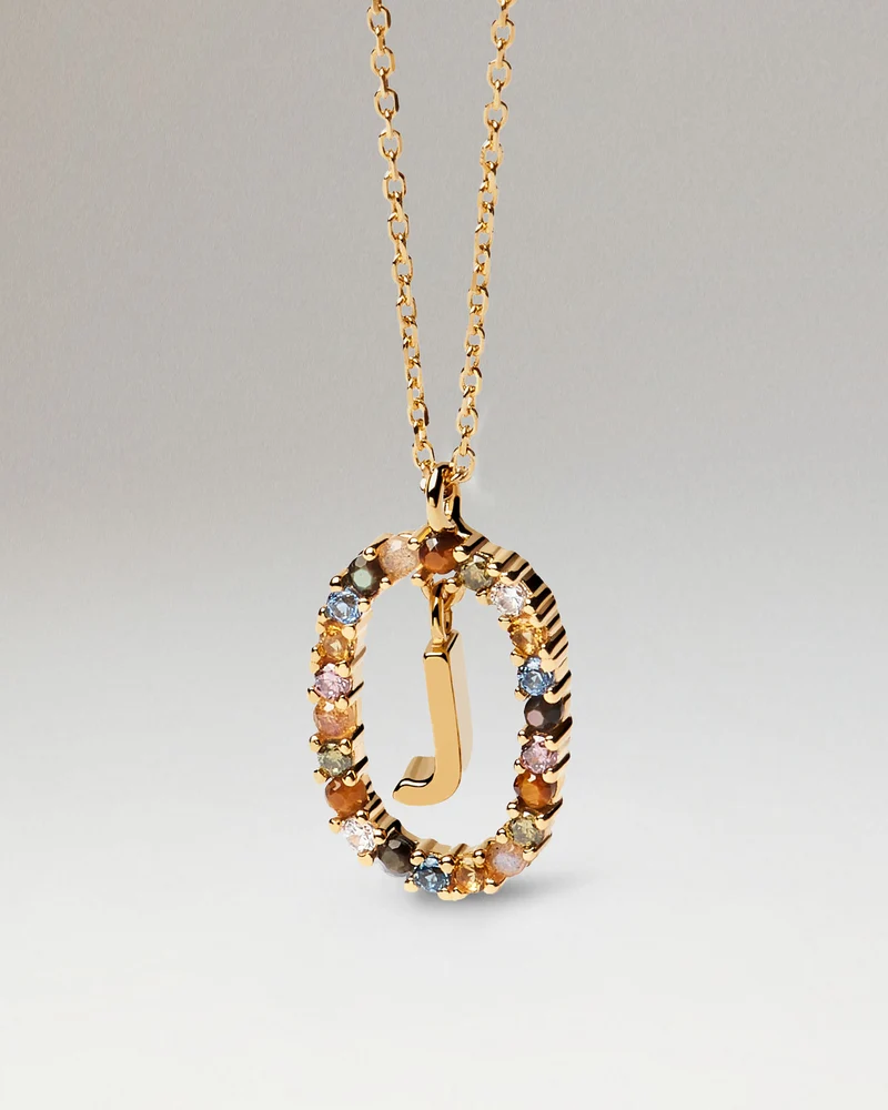 Letter J Necklace