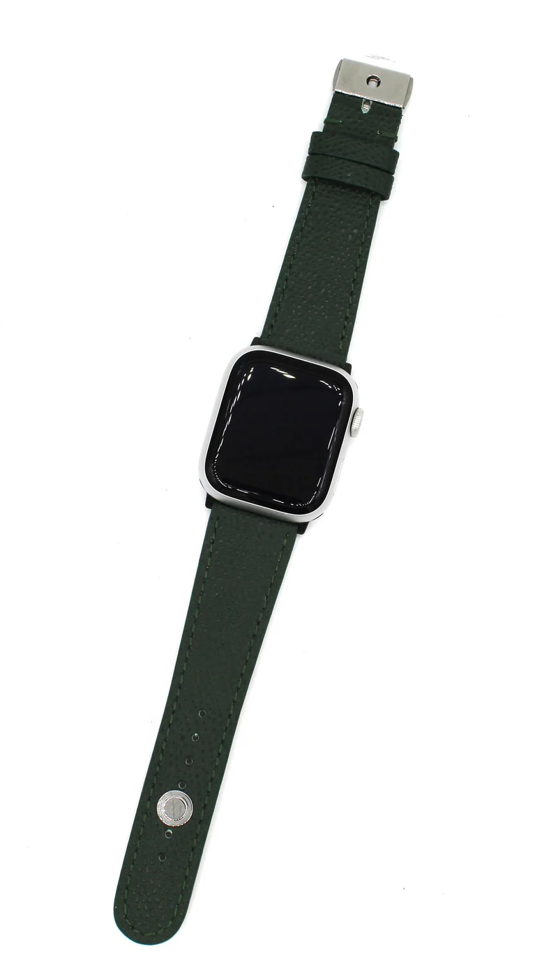 Cinturino in Vero Cuoio Martellato per Apple Watch