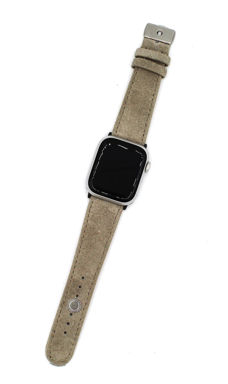 Cinturino in Vero Camoscio per Apple Watch