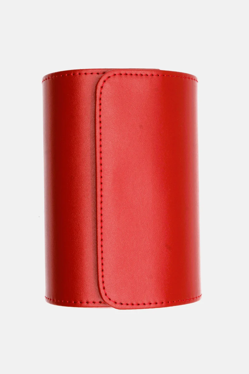 Astuccio Porta Orologi da Viaggio in Vera Pelle – Linea Semirigida a 2 Posti