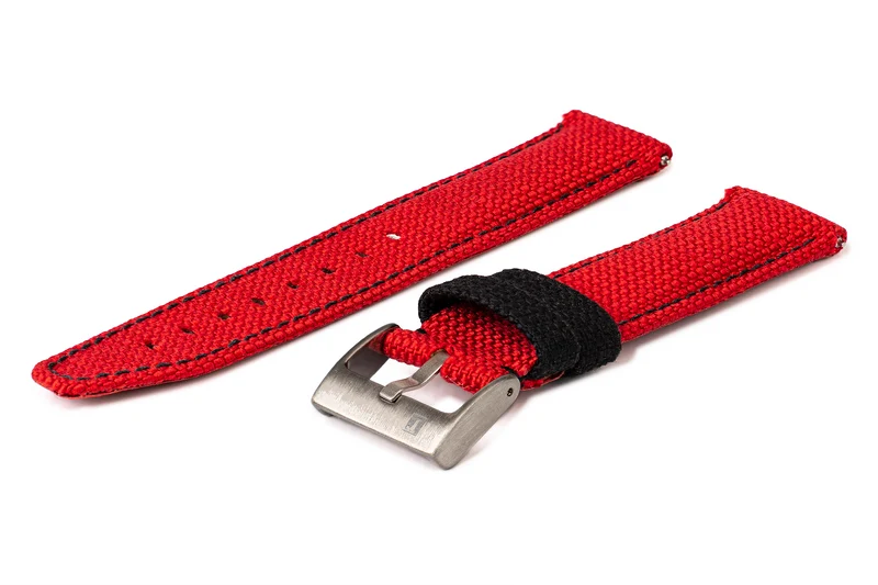 ColaReb Cordura – Cinturino Sportivo per Orologio in Tessuto Cordura®, 22 mm