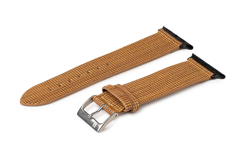 ColaReb Wooden – Cinturino Vegan per Apple Watch in Fibra di Legno, 22 mm