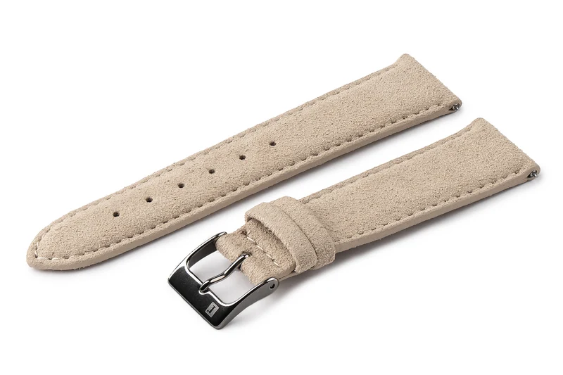 ColaReb Ecosuede Short – Cinturino Corto Vegan in Microfibra Scamosciata, 18/19/20 mm