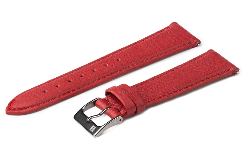 ColaReb Capri Short – Cinturino Corto per Orologio in Cuoio Classico, 18/20 mm