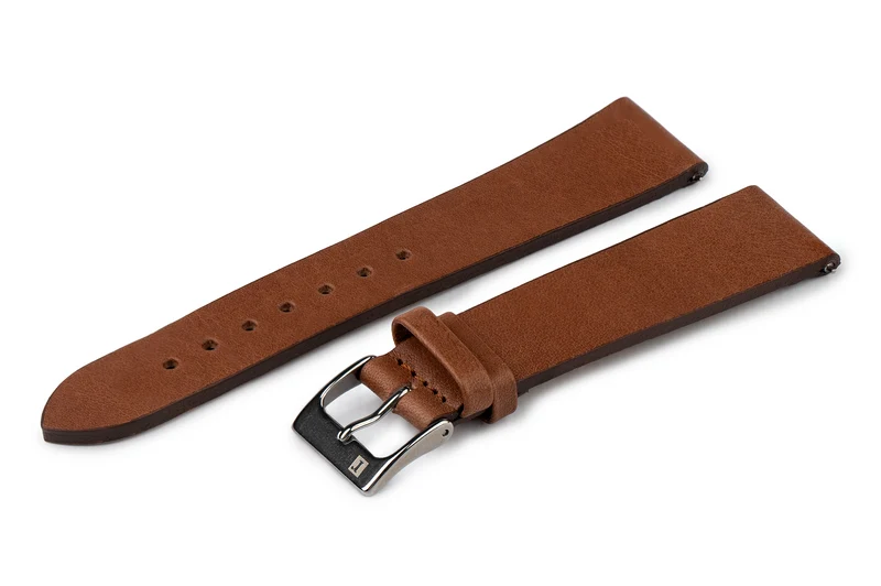 ColaReb Essential – Cinturino per Orologio in Cuoio Classico, 17/18/19/20 mm