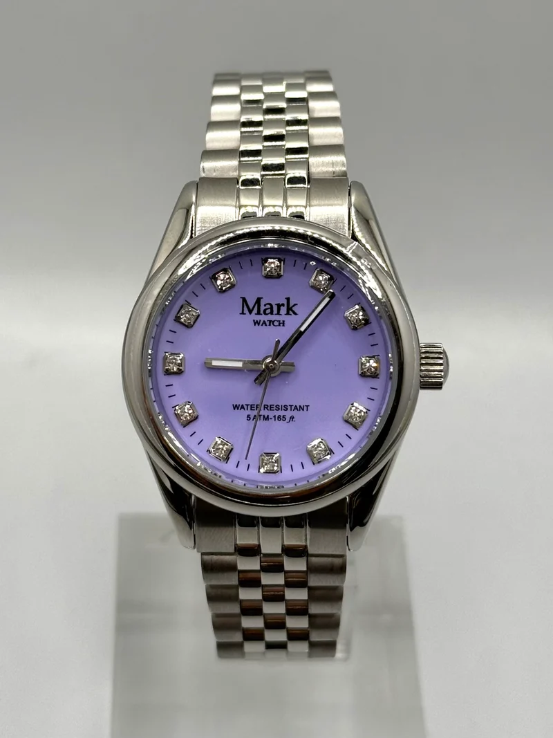 Mark Watch Purple Light