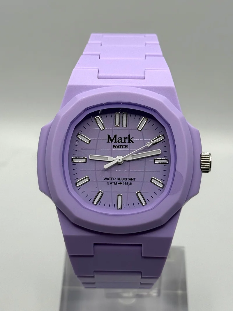 Mark Watch Purple Light