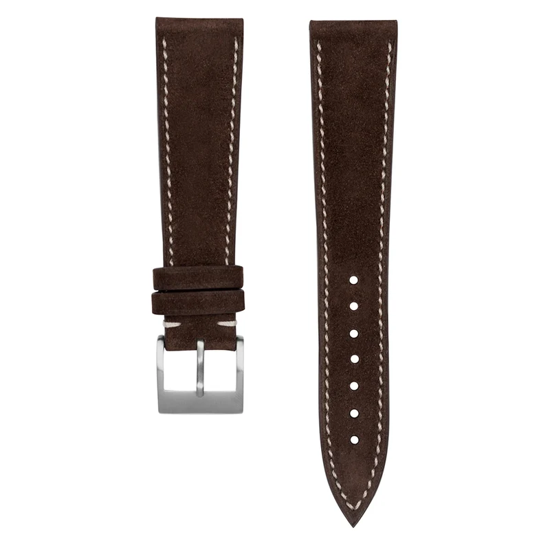 Monochrome - Cinturino in nabuk - Marrone