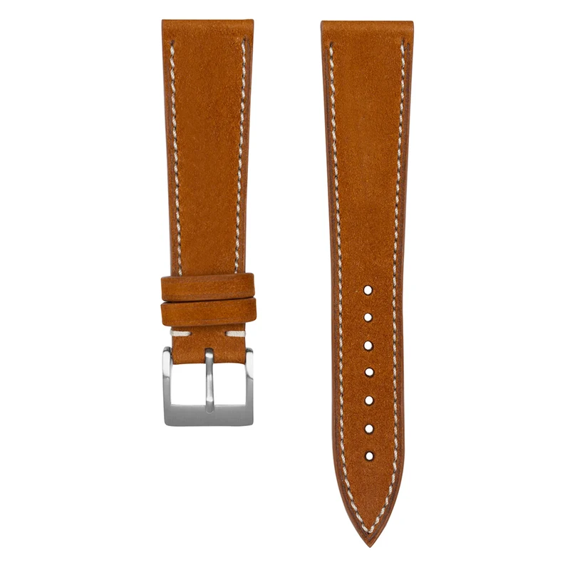 Monochrome - Cinturino in nabuk - Cognac