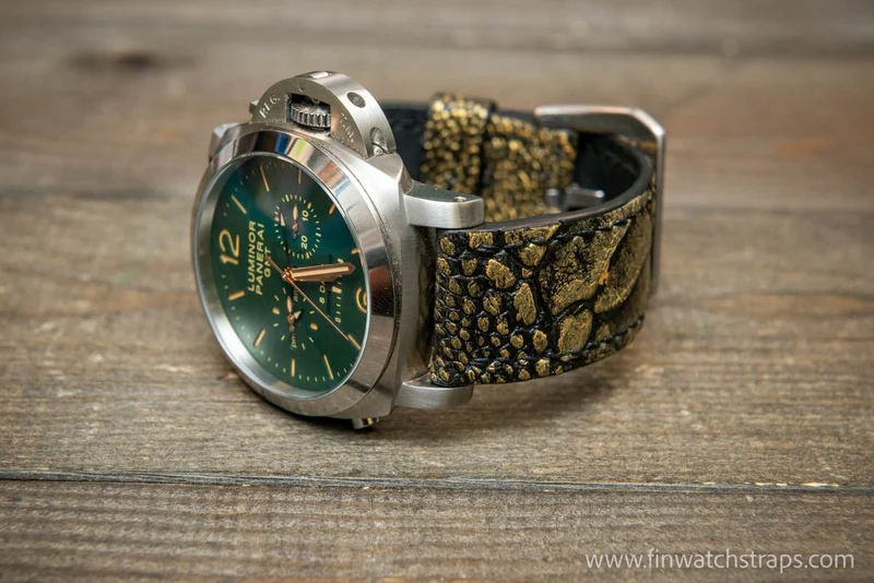 Ostrich Leather Watch Band – Finnish Traditional Craft