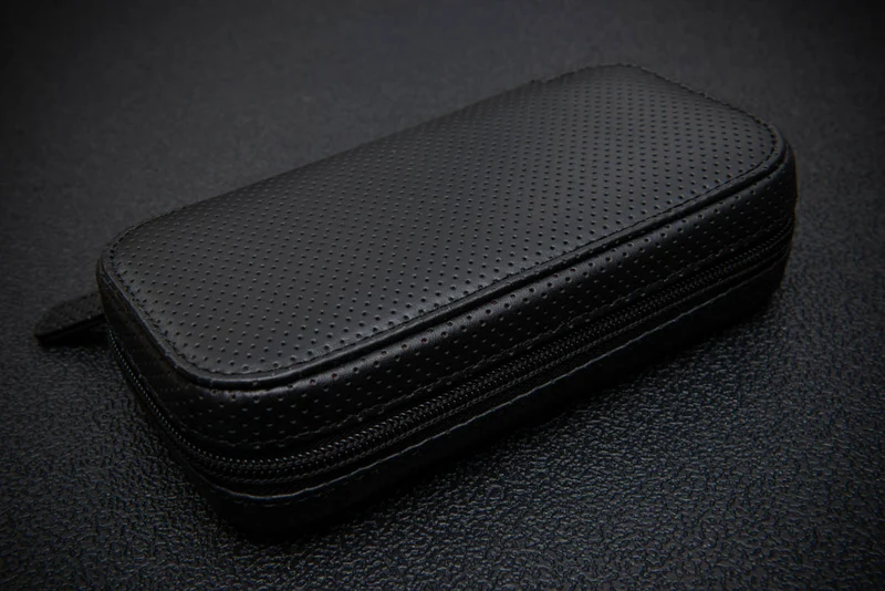 Milano Duo Travel Watch Case – Nero Pulse