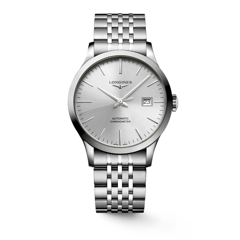 Longines orologio Record 40 mm L2.821.4.72.6