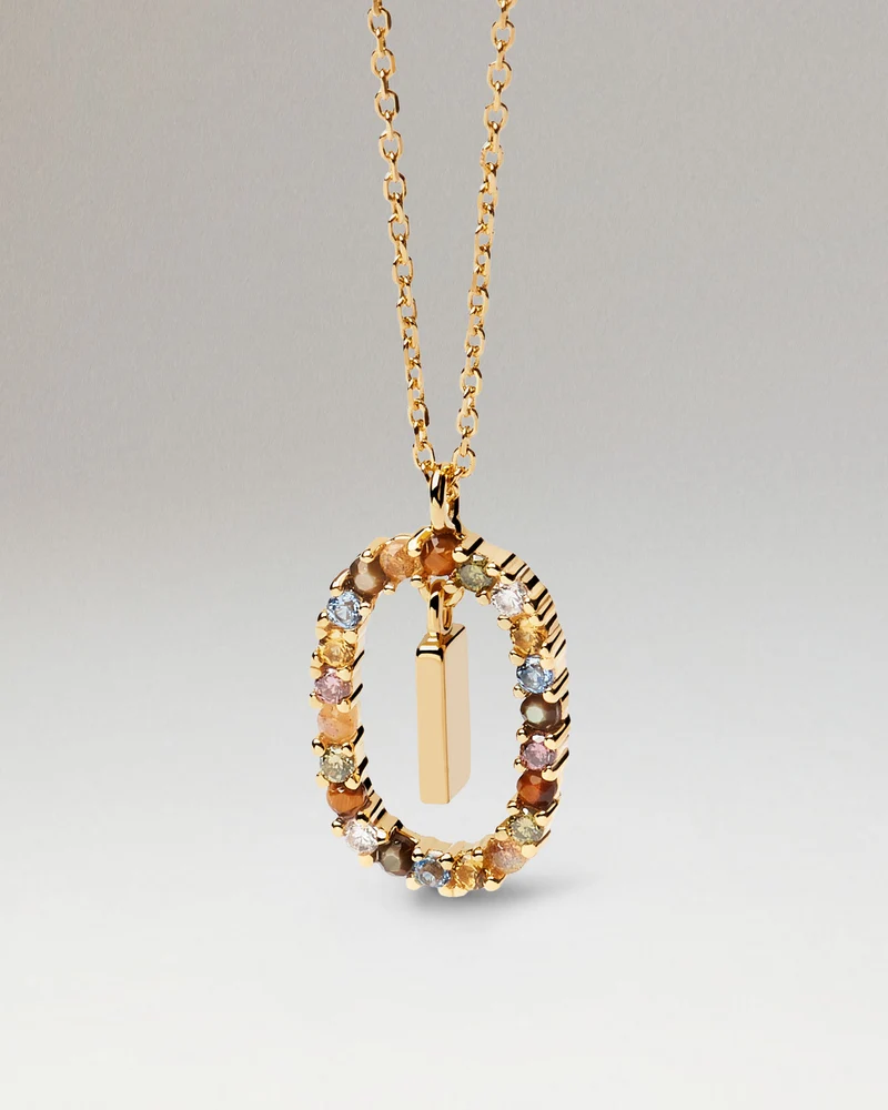 Letter I Necklace