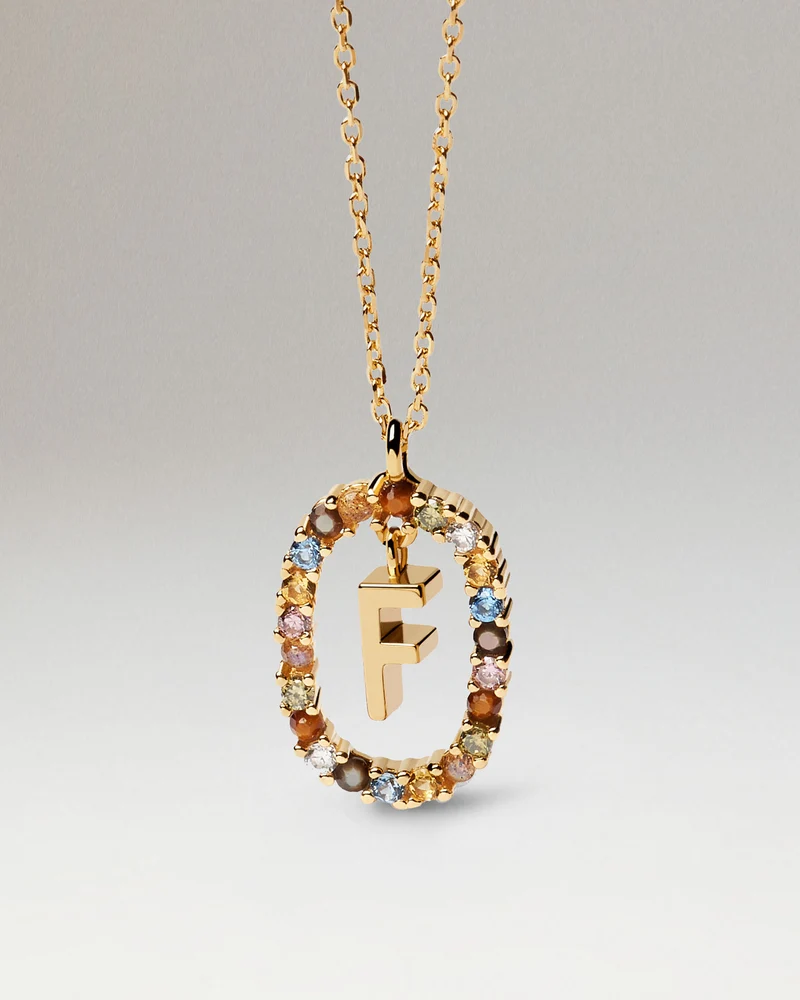 Letter F Necklace