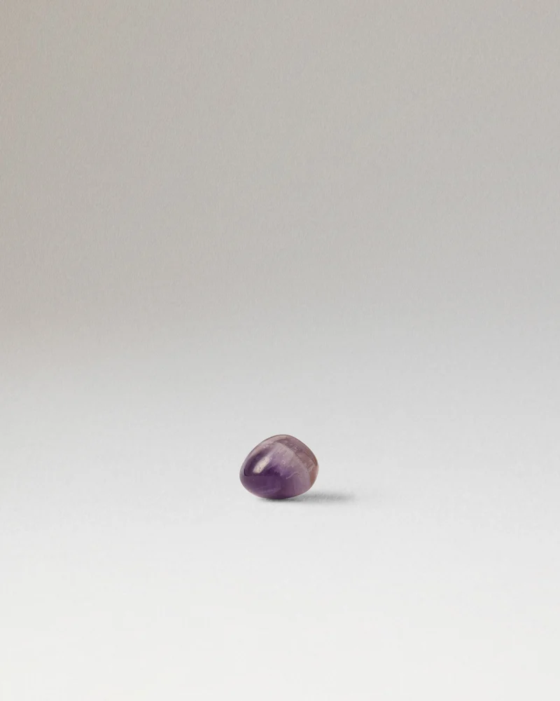 Amethyst Gravity ear piercing