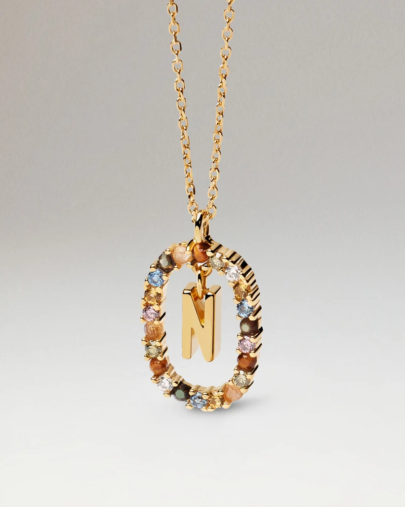 Letter N Necklace