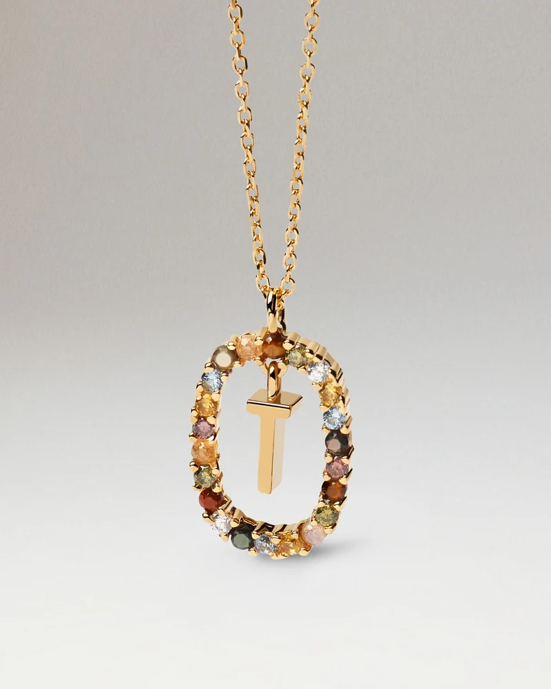 Letter T Necklace