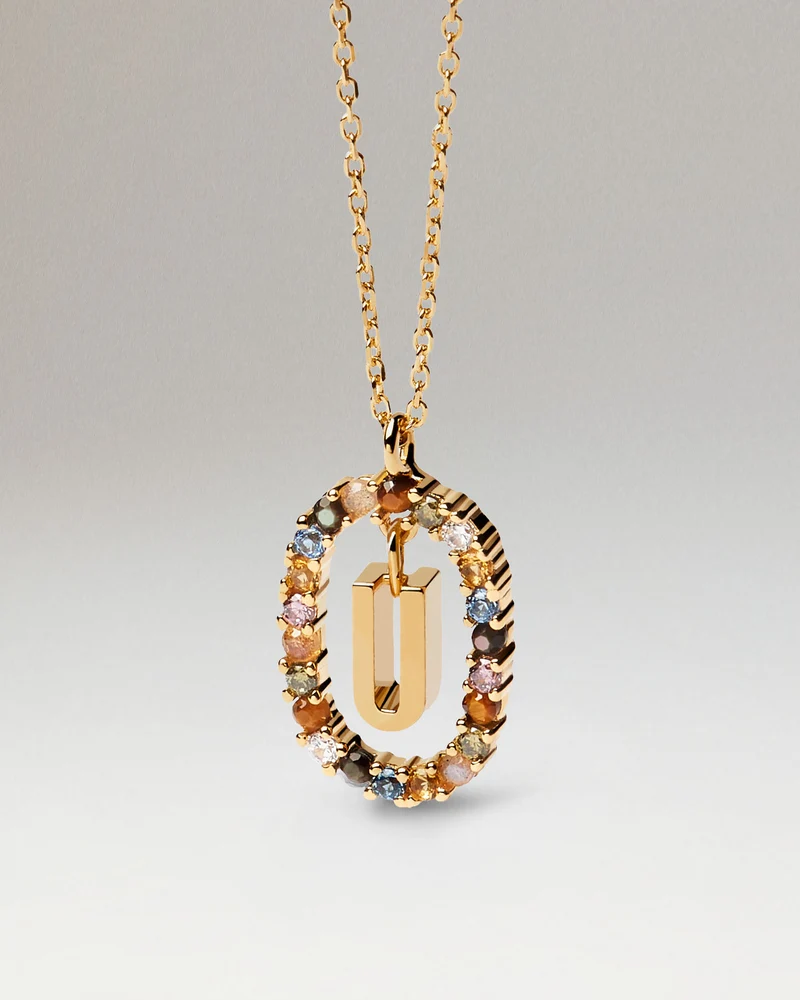 Letter U Necklace