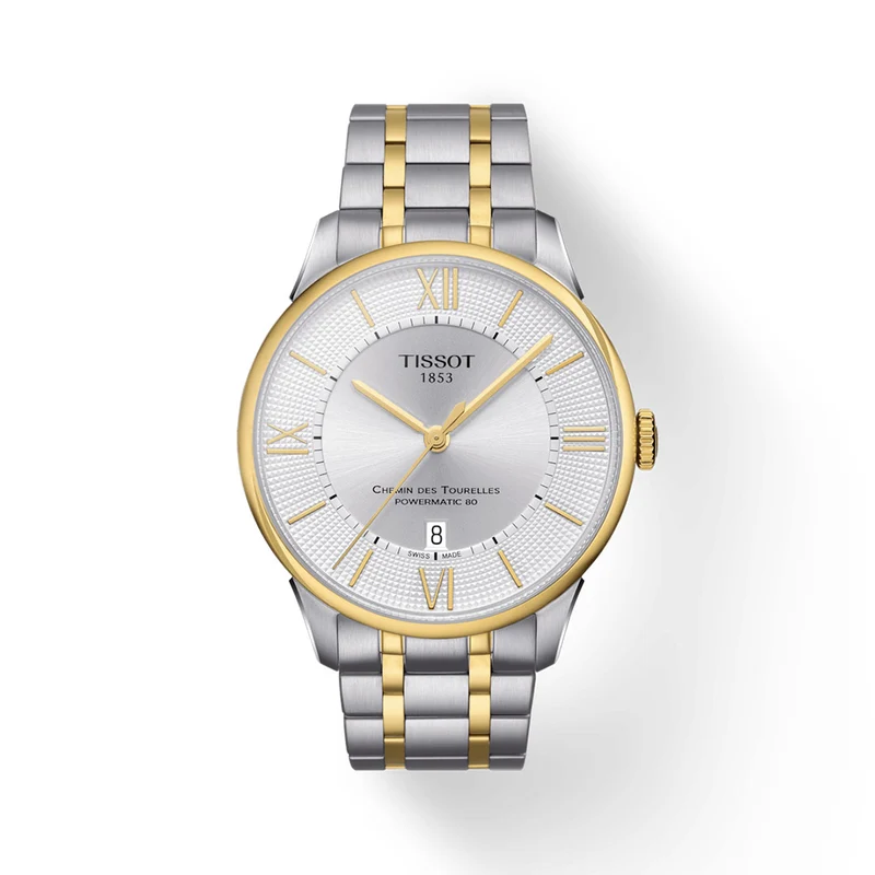Tissot Chemin Des Tourelle Acciaio e Oro