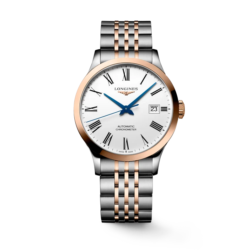 Longines orologio Record 38.5 mm L2.820.5.11.7