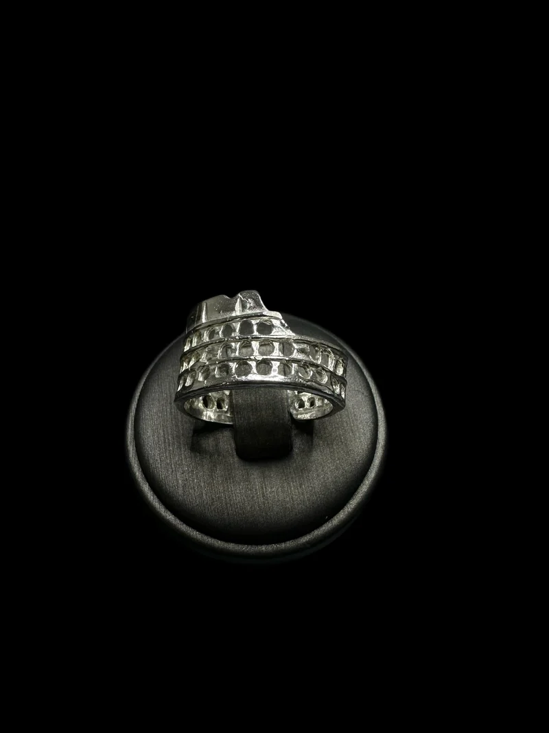 Anello Colosseo argento 925