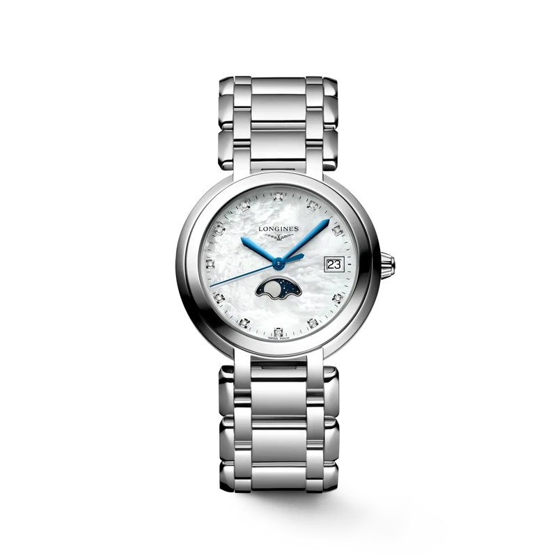 Longines orologio Longines Primaluna Moonphase 34 mm L8.116.4.87.6
