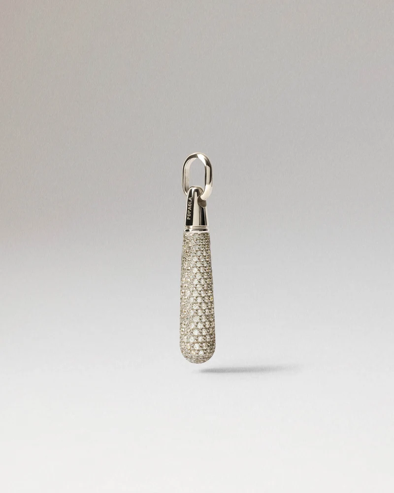 Pavé Large Drop Pendant