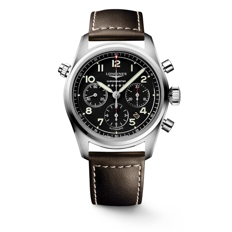 Longines orologio Longines Spirit Chronograph 42 mm L3.820.4.53.0