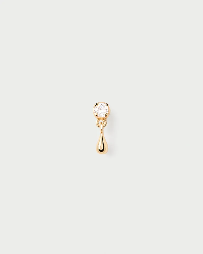 Water single stud Earring