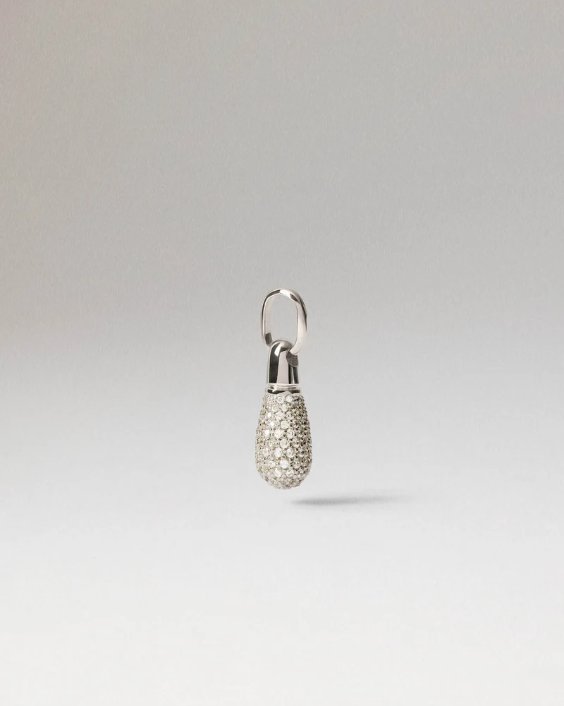 Pavé Drop Pendant