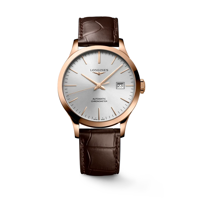 Longines orologio Record 38.5 mm L2.820.8.72.2