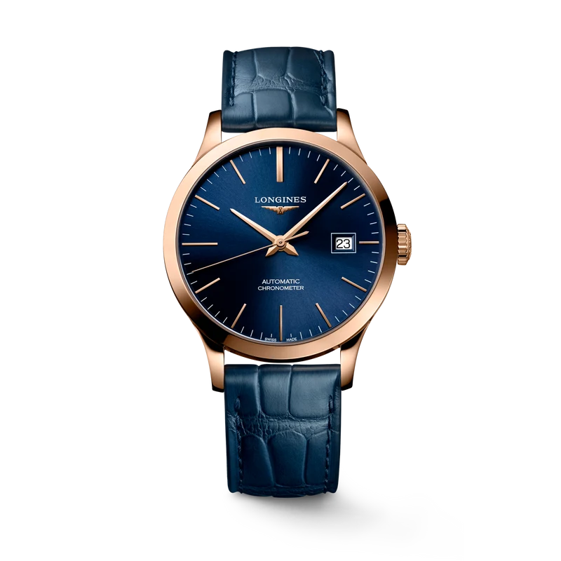 Longines orologio Record 38.5 mm L2.820.8.92.2