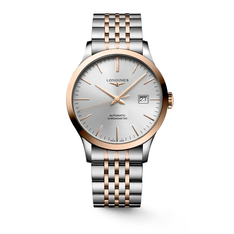 Longines orologio Record 40 mm L2.821.5.72.7