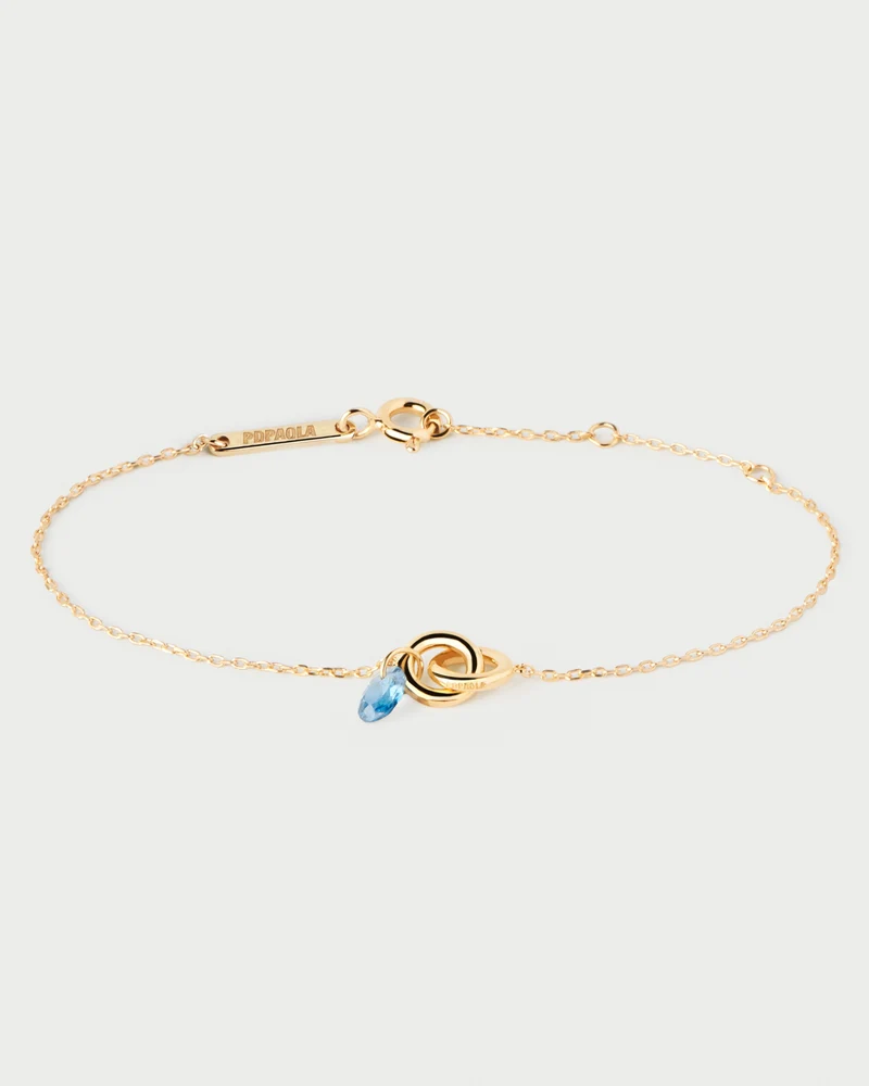 Blue Lily Bracelet