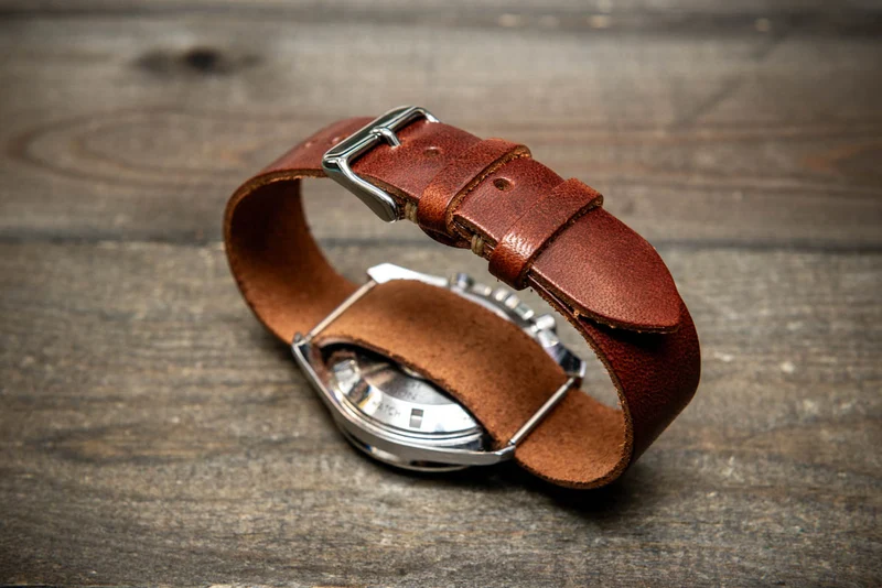 One-piece, single pass watch band, watch strap 10-26 mm