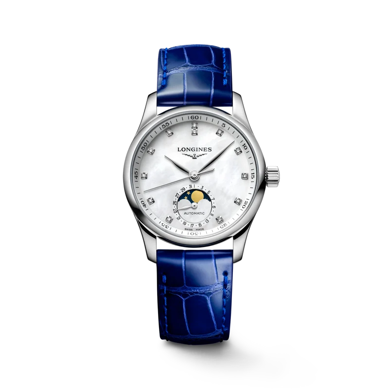 Longines orologio The Longines Master Collection Moonphase 34 mm L2.409.4.87.0