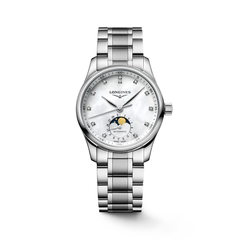 Longines orologio The Longines Master Collection Moonphase 34 mm L2.409.4.87.6