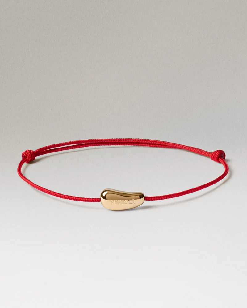 Rodeo red cord bracelet