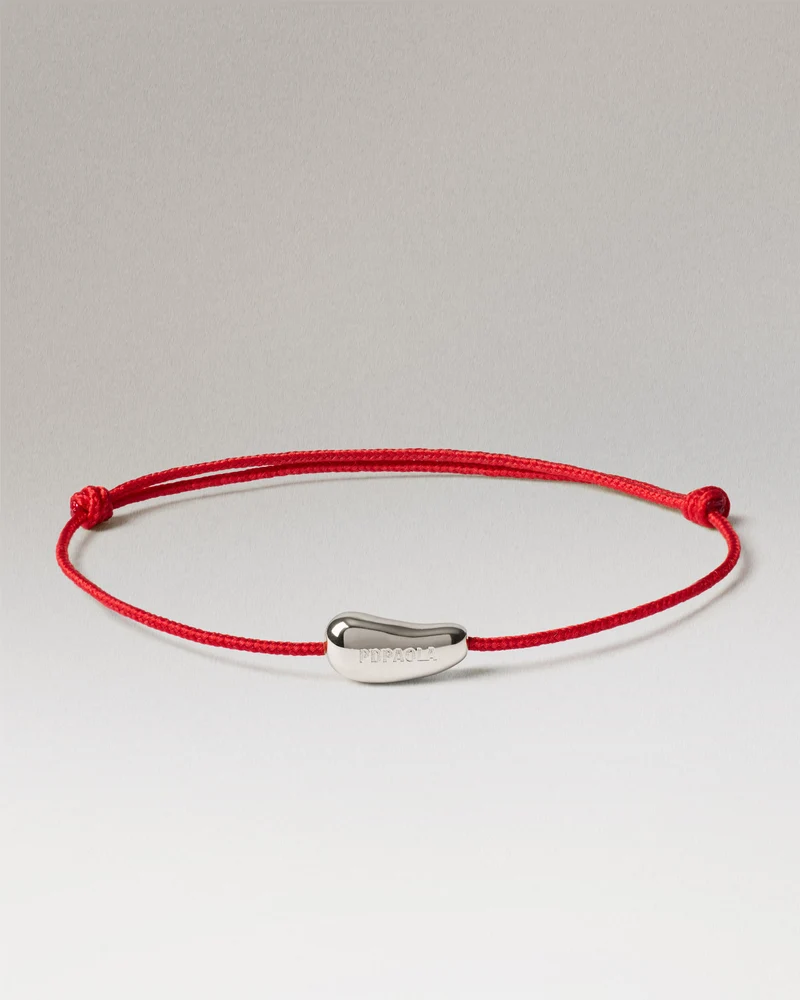 Rodeo red cord bracelet