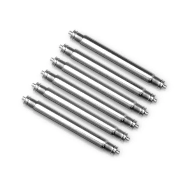 3 pairs Heavy Duty Double Shoulder Spring Bar Dia. 2.0mm (20, 22 mm), Tip Dia. 1.1mm