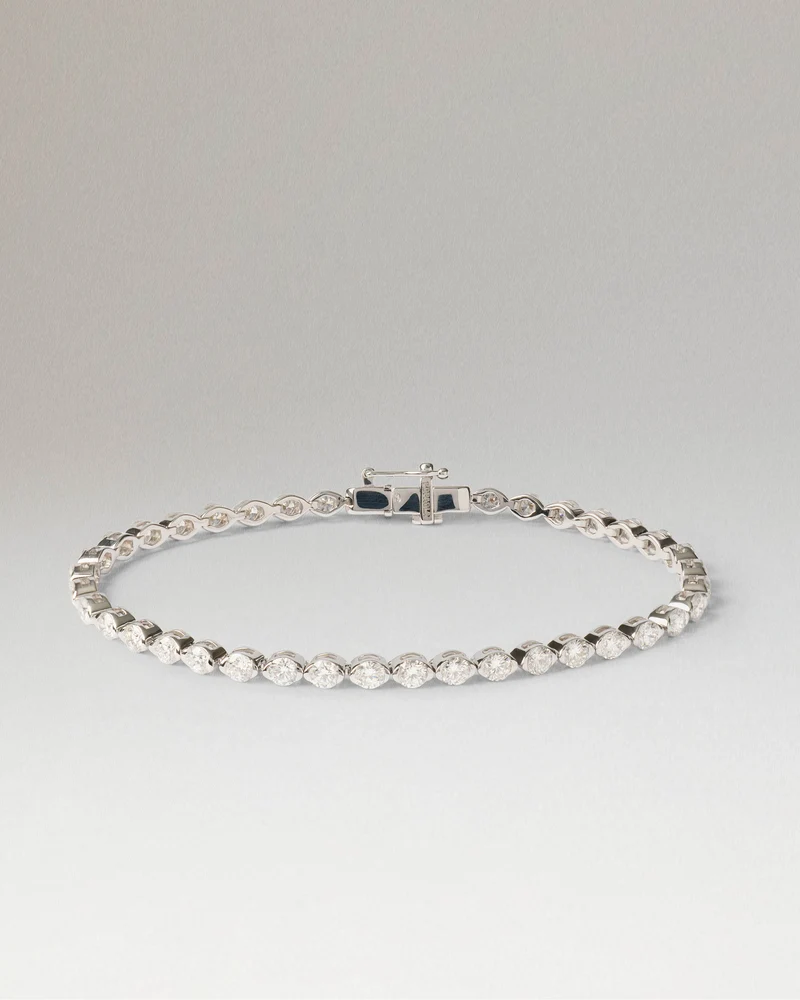Diamonds and White Gold Celine Bracelet