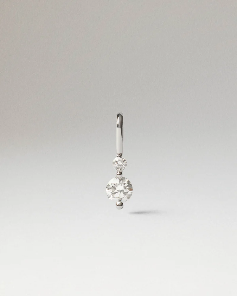Diamonds and White Gold Aria Pendant