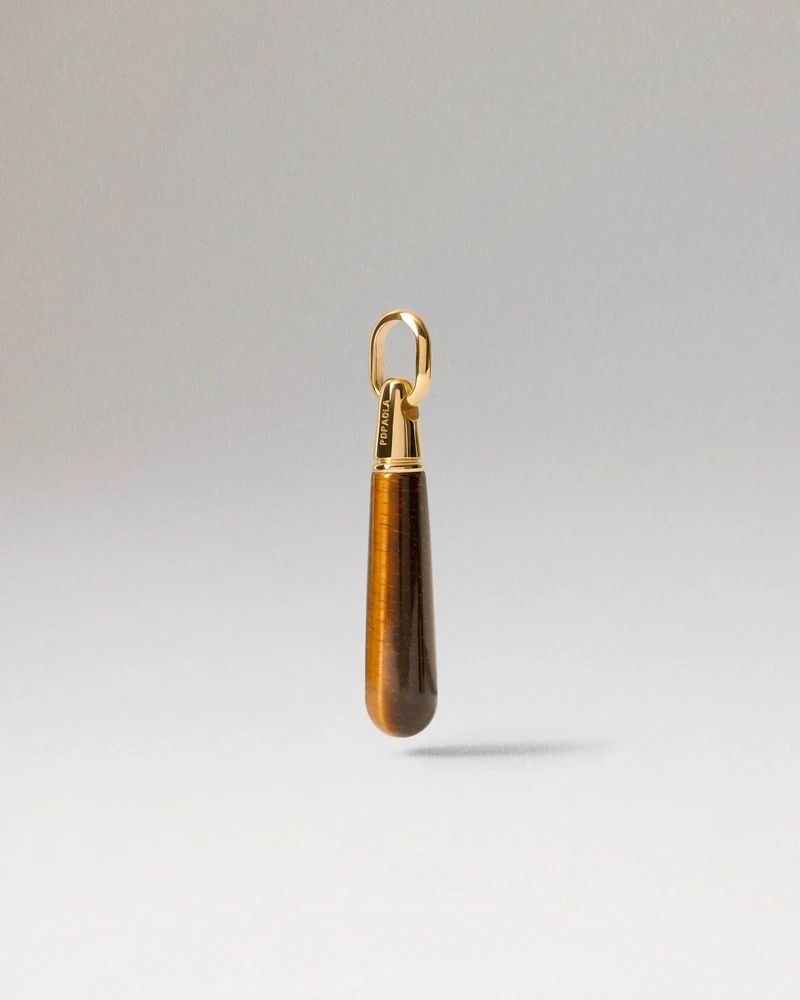 Tiger Eye Large Drop pendant