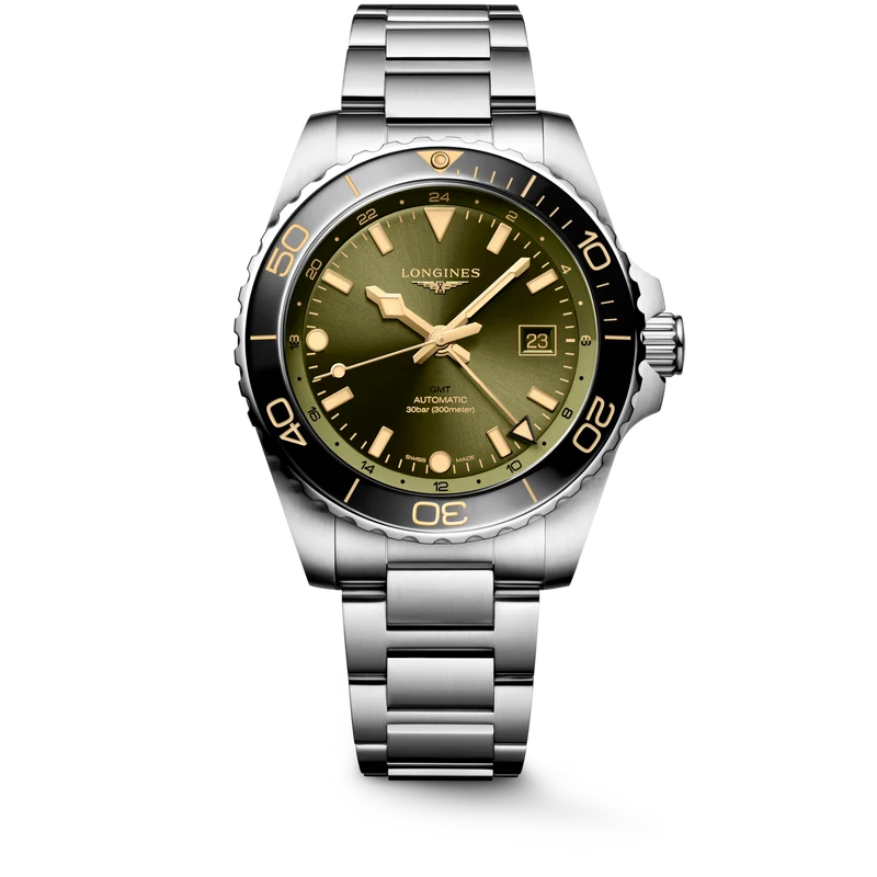 Longines orologio Hydroconquest Gmt 43 mm L3.890.4.06.6