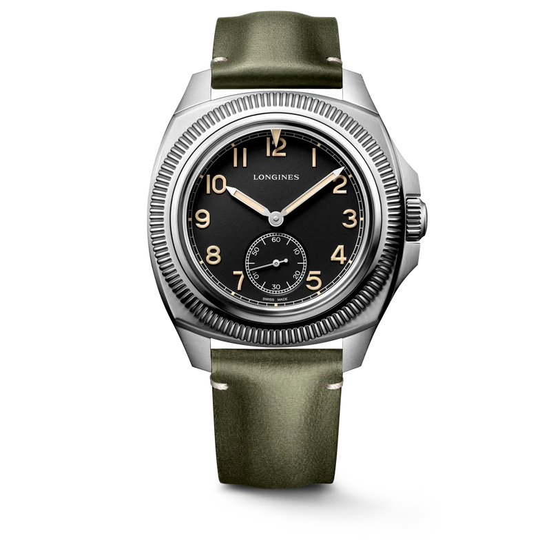 Longines orologio Longines Pilot Majetek 43 mm L2.838.4.53.2