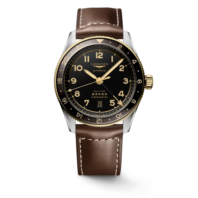 Longines orologio Longines Spirit Zulu Time 42 mm L3.812.5.53.2