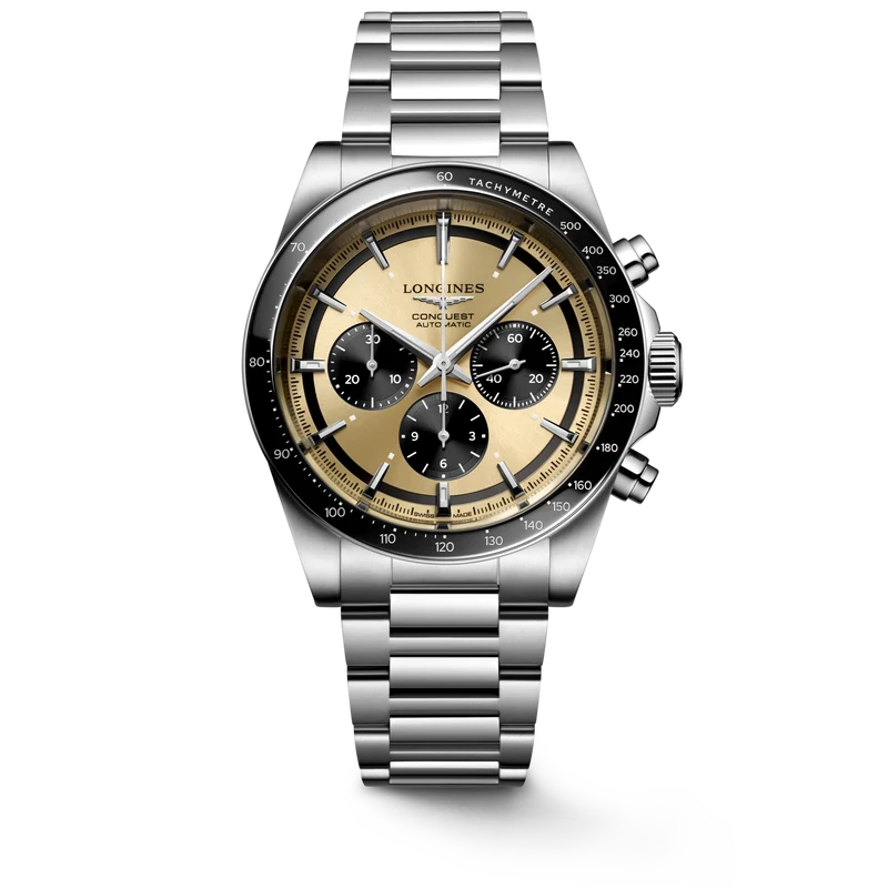 Longines orologio Conquest Chronograph 42 mm L3.835.4.32.6