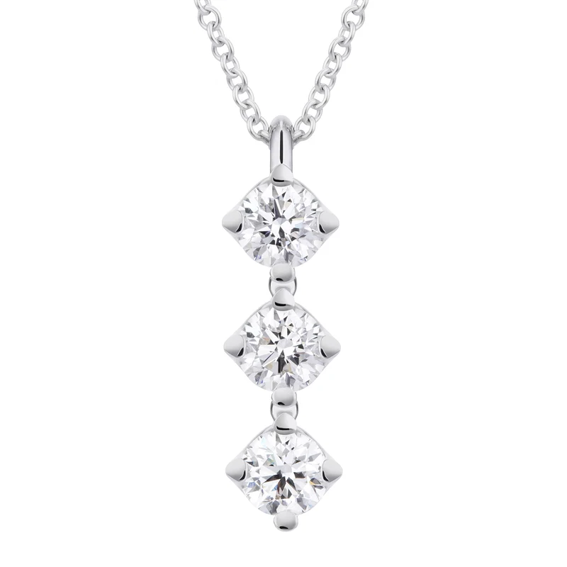 World Diamond Group collana fm settings trilogy lineare ct. 0,90-1,17 PTRFM009DI4-19077110068