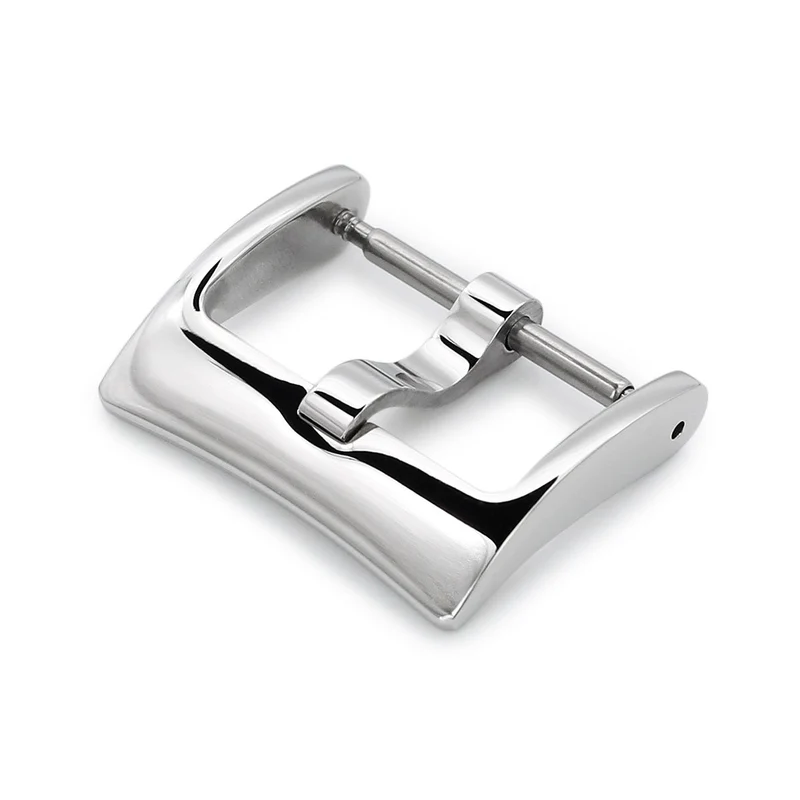 Classic Tang Polished Buckle 16mm 18mm 20mm for Leather Watch Straps